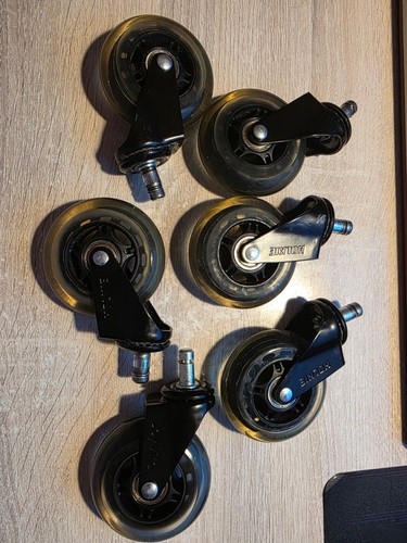 Office chair wheels - 6,