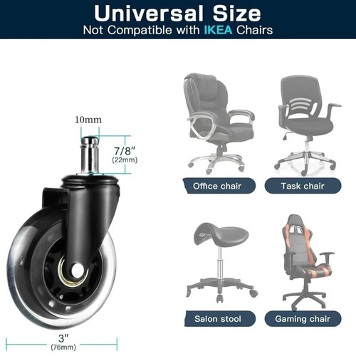 Office chair caster wheels - chair,