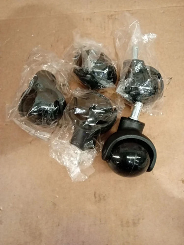 Black ball castor wheels - ball,