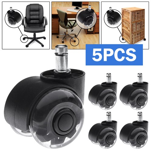 Office chair wheels - 5x,