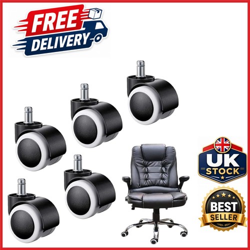 Swivel chair casters pcs - casters, 5