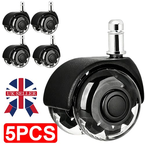 5pcs office chair wheels - 5pcs,