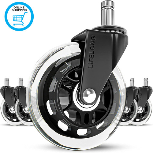 Office chair wheels - chair,
